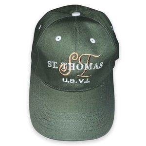 St. Thomas Virgin Islands Spellout Paradise embroidered snapback hat basebal new